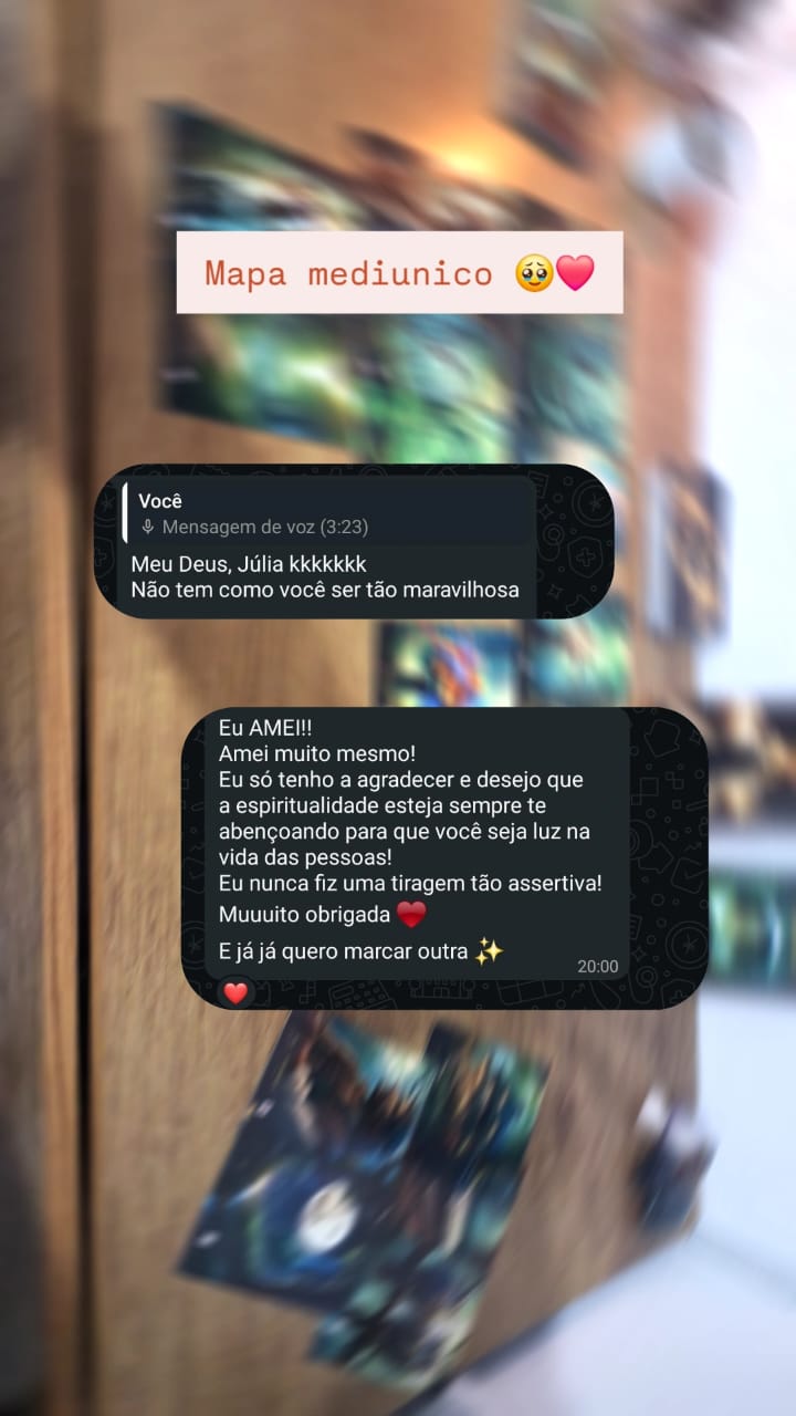 Print de feedback de cliente 7 enviado pelo WhatsApp
