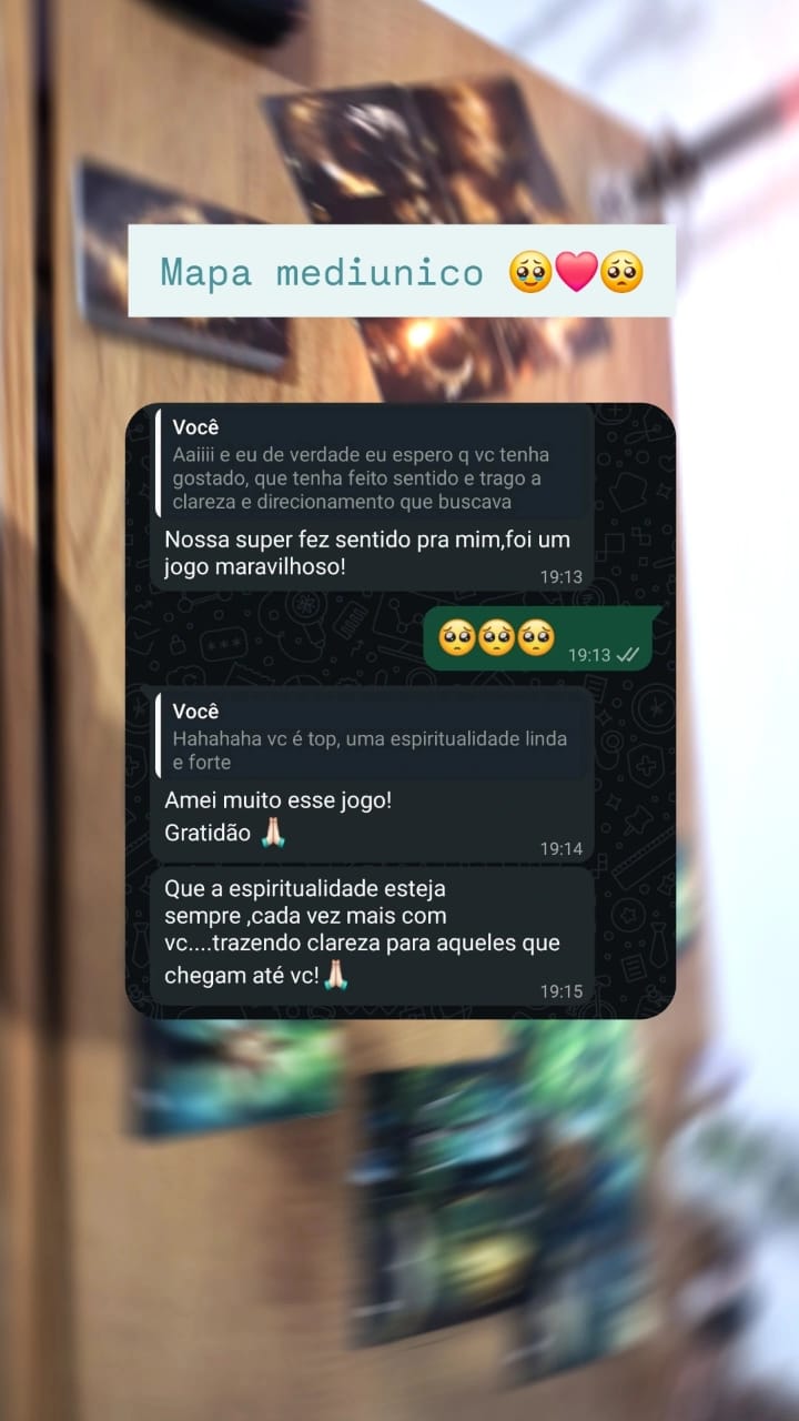 Print de feedback de cliente 2 enviado pelo WhatsApp